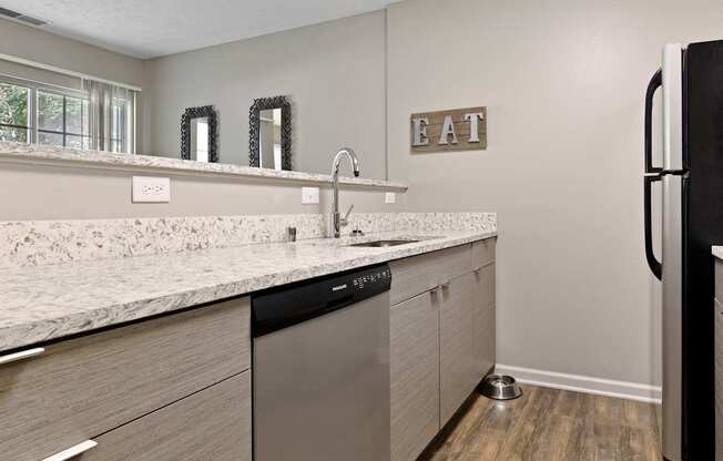 Patchen Oaks Apartments - Updated Kitchens with Stainless Steel Appliances