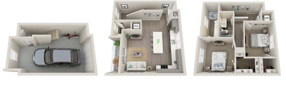 2 beds, 2.5 baths, 1,188 sqft, $2,140