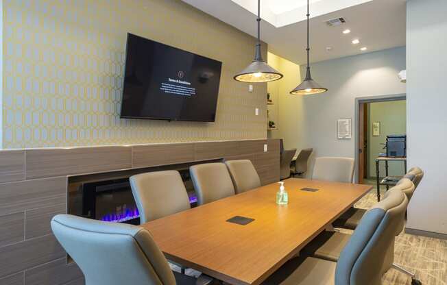 Conference Room  at Townhomes at Woodmill Creek, Texas