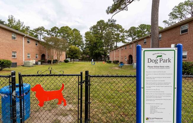 The Jaunt Apartments in Charleston South Carolina photo of dog park