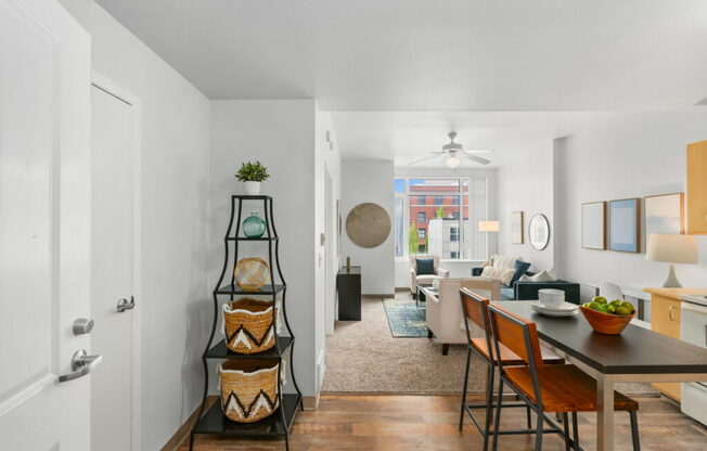 Eat In Kitchen at Pacific Tower Apartments, Oregon, 97209