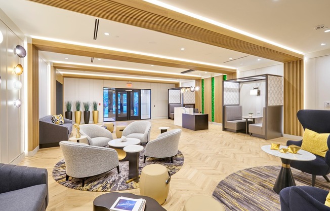 Newly Renovated Lobby With Co-Work Spaces