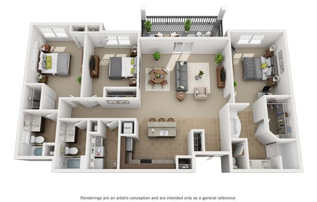 3 beds, 3 baths, 1,628 sqft, $2,615