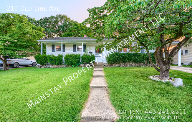 210 OLD LINE AVE