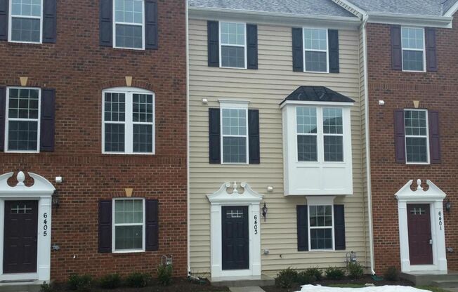 3 Level Townhouse in the sought after Linton at Ballenger community available mid-June!