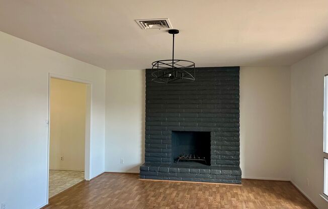 Two story, three bedroom, two & a half bath, two car garage, RV parking with NO HOA