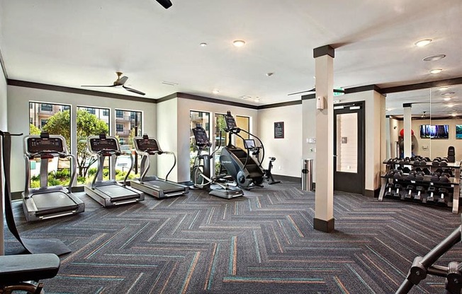 Modern Fitness Center at Radius West Midtown, Atlanta, GA, 30318
