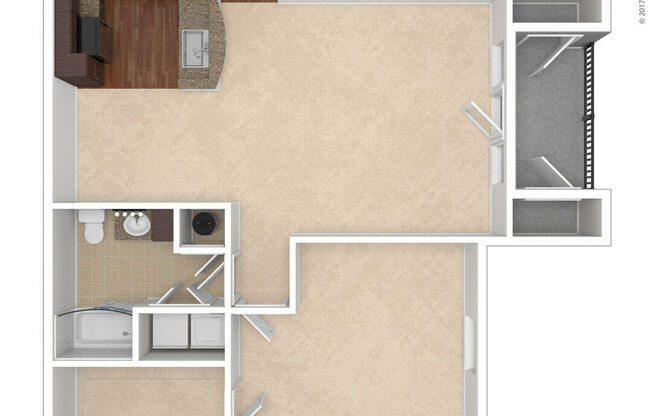 1 bed, 1 bath, 1,003 sqft, $1,359