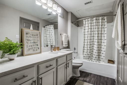 Luxurious Bathroom at Canyon Ridge, Texas