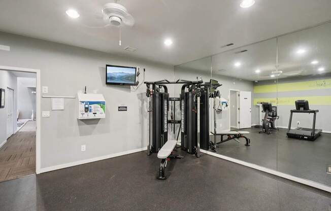 24 Hour Gym at Eastwood Village Apartments in Clinton Township