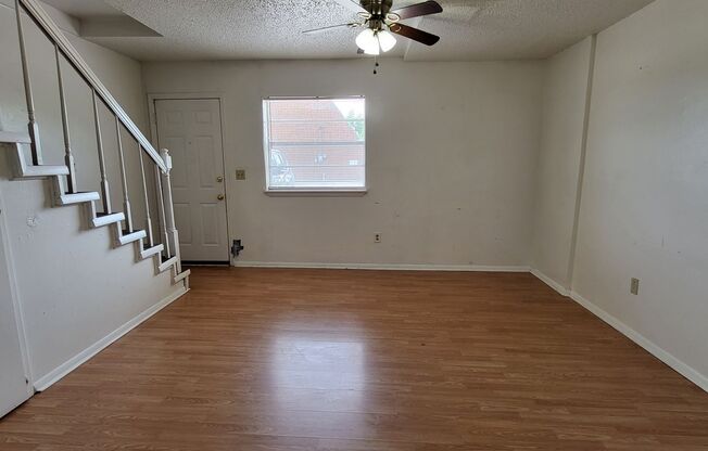3 bedroom, 2.5 bathroom apartment with central heat and air
