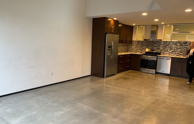 Industrial townhome in South Park 2 bed +loft/bonus and 2.5 bath! Truly a Must See !