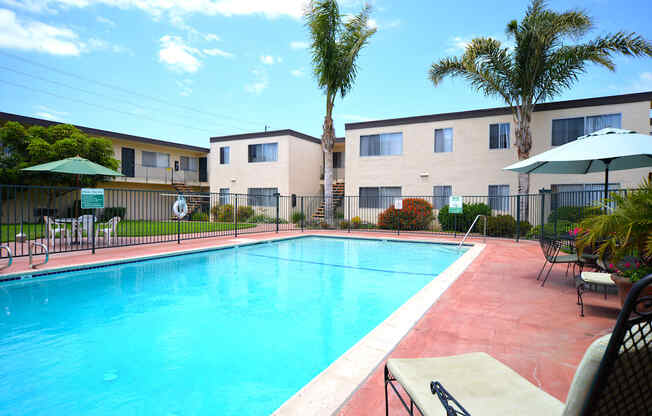 Ocean View Townhomes sun deck inside pool area