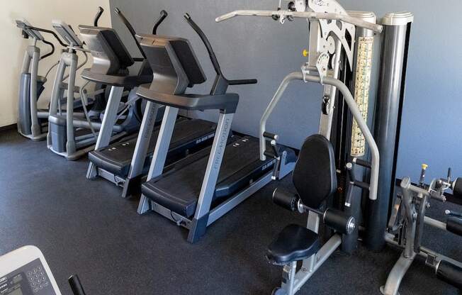 Fitness Center at Eucalyptus Grove Apartments California