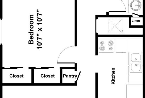 2 beds, 1 bath, 900 sqft, $1,250, Unit 11468-201