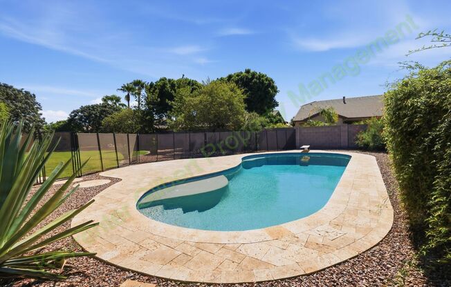 Luxury Single-Level Queen Creek Home with Private Pool, 4-Car Garage & Oversized Lot!