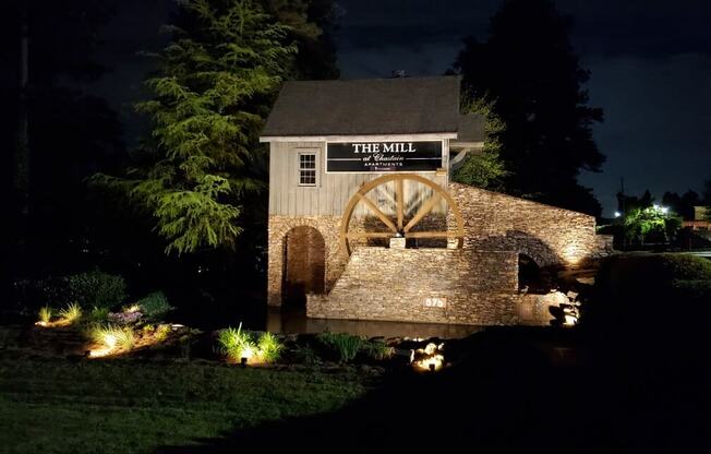 Mill Wheel nightshot