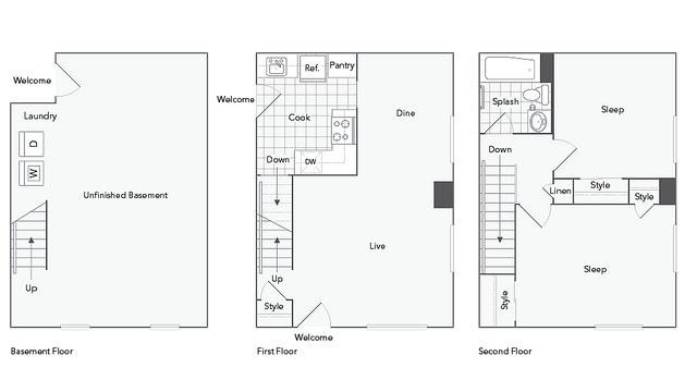 2 beds, 1 bath, 1,325 sqft, $2,995