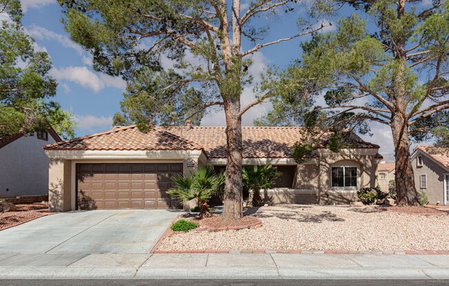Single story at the Sun City Summerlin - Renovated like new