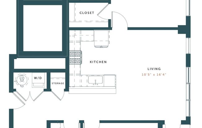 2 beds, 2 baths, 1,095 sqft, $2,225, Unit 111