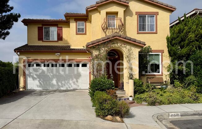 Carmel Valley, 12565 Carmel Cnyn Rd, 1BR/BA Down, Loft, AC, Fireplace, 2 Car Garage w/ Opener.