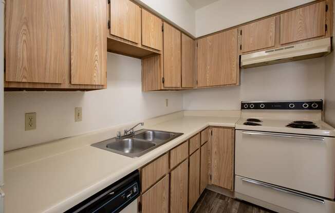 Kitchen at Acacia Hills Apartments in Tucson Arizona