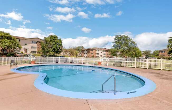 Pool at St Charles Square Apartments, Carol Stream, IL, 60188