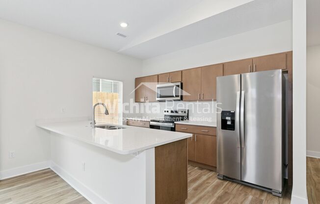 Brand new build - 3 bedroom 2 bath home in SE Wichita **$500 off first month's rent**