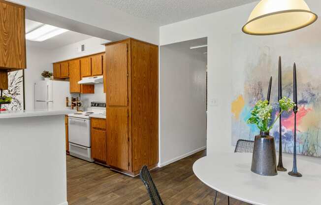 North Mountain Village Kitchen and Dining Area