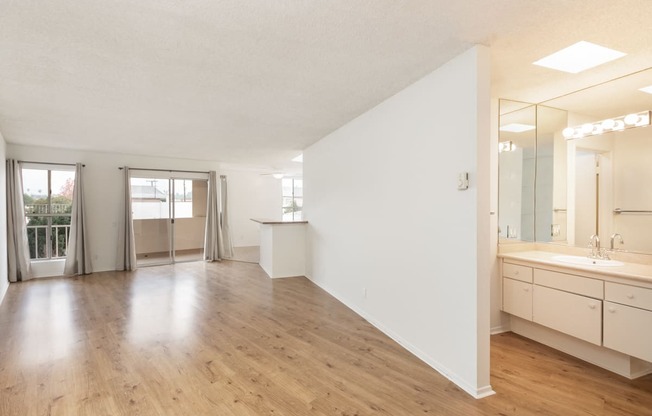 Living Room with Hardwood Floors