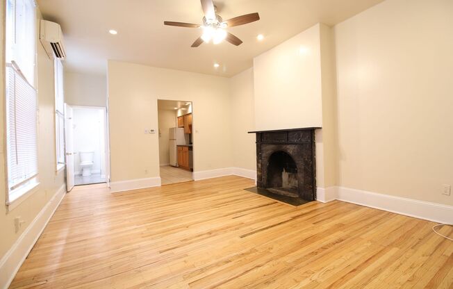 Large 1 BR w/ Decorative Fireplace & More!*Available September*