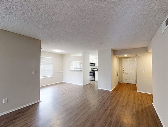 Spacious unit interior at Newport Colony Apartment Homes, Casselberry, Florida