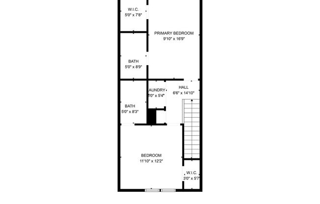 2 beds, 2.5 baths, 1,206 sqft, $2,100, Unit O