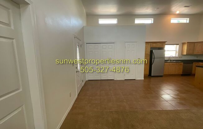 3 Bedroom, 2 Bathroom Condo with 2 Car Garage and Fenced back yard