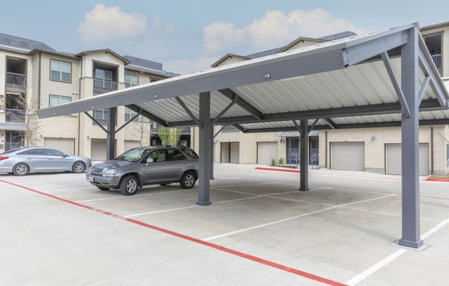 A Carport With Awning at The Bridge at McKinney, McKinney, Texas, 75069