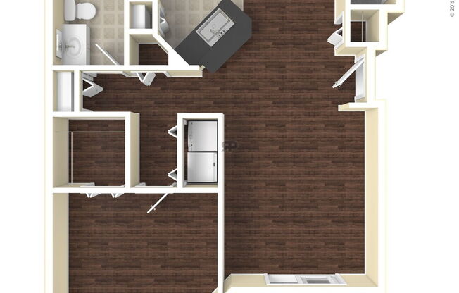 1 bed, 1 bath, 769 sqft, $1,070