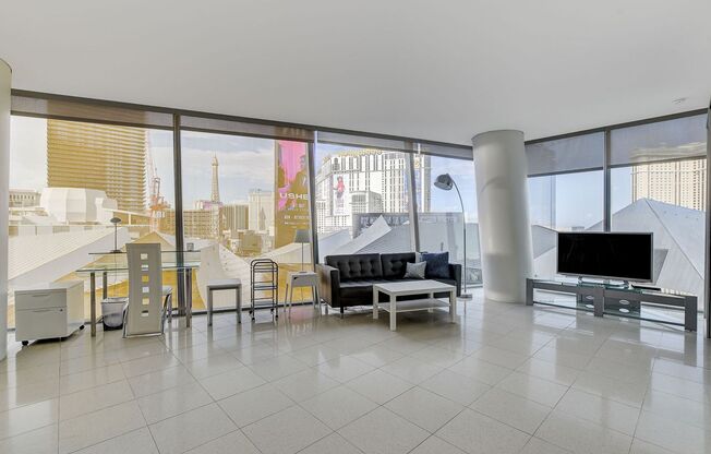 Veer Towers 506E-Strip Views from this Stunning Fully Furnished 1Bd Residence