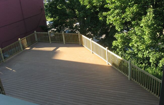 Luxury home in South Side, largest private deck and 3 car parking!