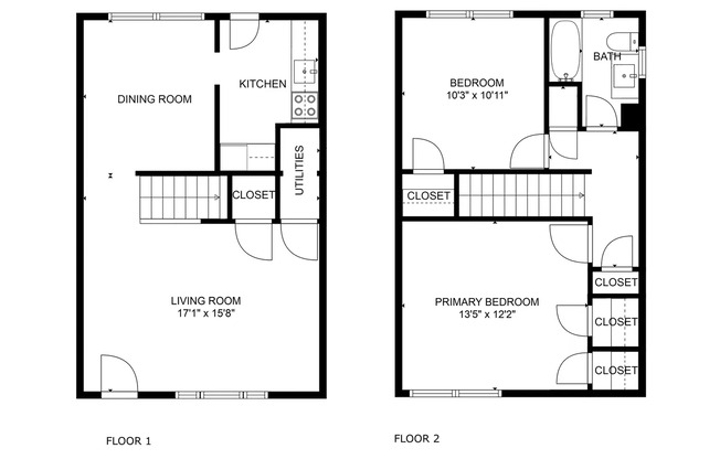 2 beds, 1 bath, 1,040 sqft, $1,225, Unit 2122PL05