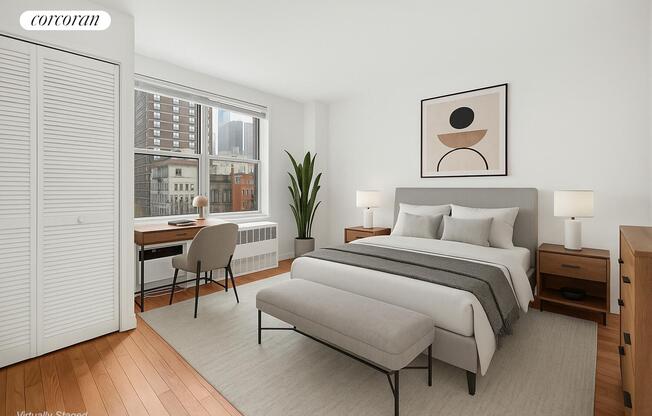 2 beds, 1 bath, $5,000, Unit 6D