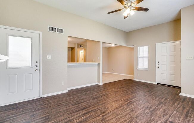 Updated 2/2 with Granite Counter Tops and Refrigerator Included!