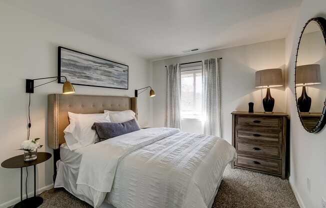 Spacious Bedrooms at Doncaster Village Apartments, Maryland, 21234