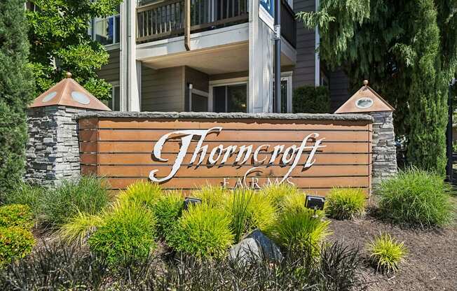 monument at Thorncroft Farms Apartments