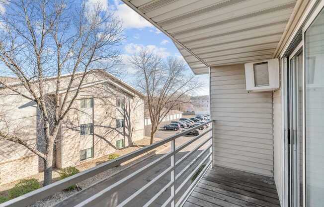 Balcony with Wooded Views