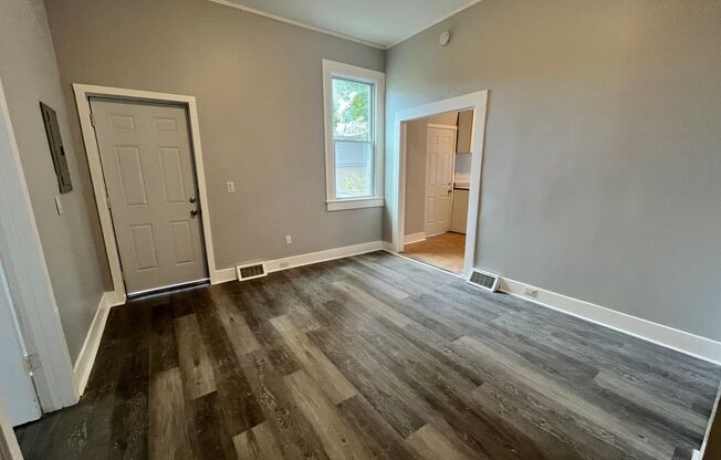 Newly renovated 3 bedroom first floor unit