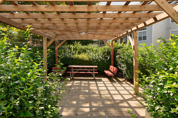 Breckenridge Condominiums Covered Patio