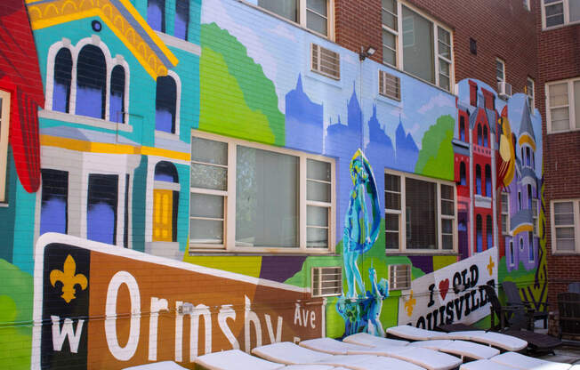 Lofts on Ormsby Mural