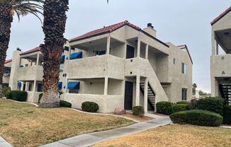 Great 2 Bedroom and 2 bath Condo on First Floor close to UNLV