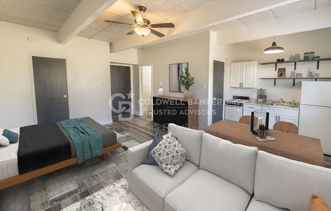 1 bed, 1 bath, 650 sqft, $680, Unit 208