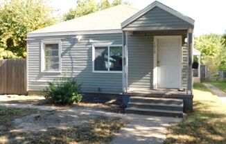 2-bedroom, 1-bathroom duplex located in Wichita, KS